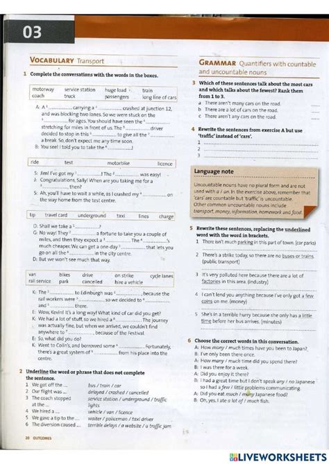 Workbook Unit 3