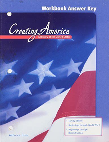 Read Online Workbook Answer Key Creating America A History Of The United States 