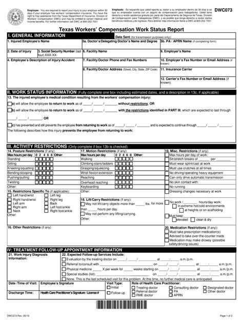 workers compensation texas