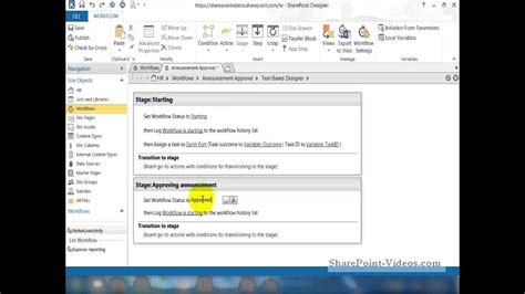 Workflow Sharepoint 2013