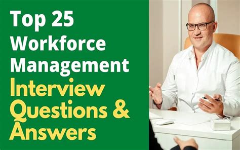 Workforce Management Interview Questions And Answers
