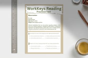 Read Workkeys Practice Reading Oregon 