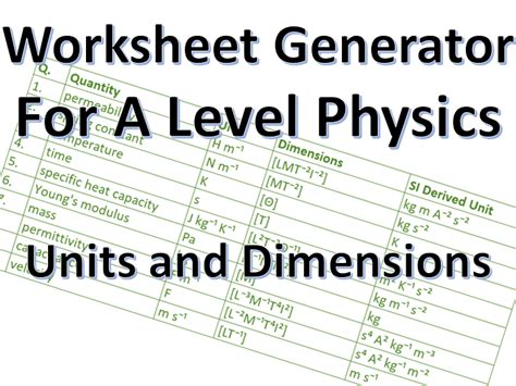 Worksheet Generator Change In Dimensions Worksheet - Change In Dimensions Worksheet