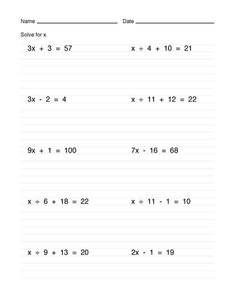 Worksheet Library Media4math Two Step Equation Puzzle Worksheet - Two Step Equation Puzzle Worksheet