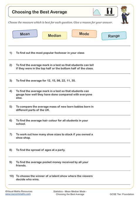 Worksheet On Average For Class 5