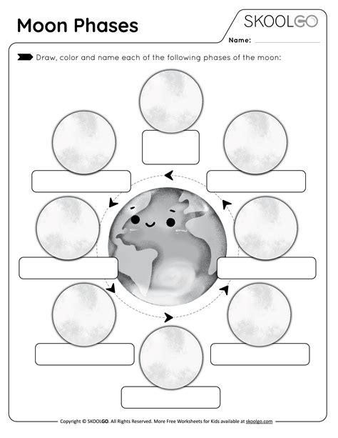 Worksheet On Moon