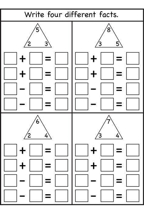 Worksheet Triangle Worksheets Fact Triangle Worksheets Unique Triangle Worksheet - Unique Triangle Worksheet