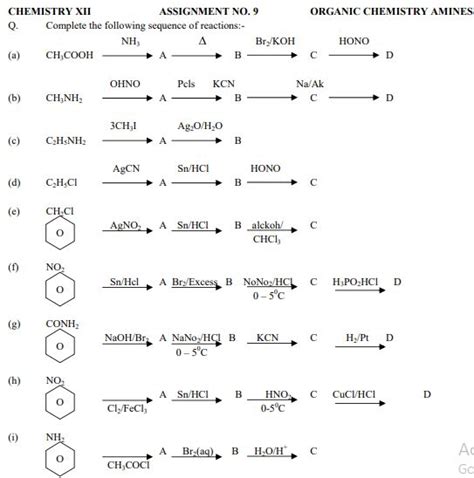 Worksheets For Class 12 Chemistry Chemistry Unit 6 Worksheet 2 - Chemistry Unit 6 Worksheet 2