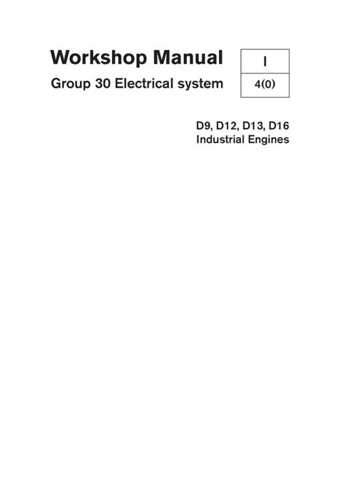 workshop manual d16 industrial