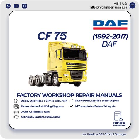 Workshop Manual Daf Cf