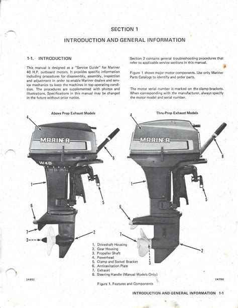Workshop Manual For 40hp 2 Stroke Mercury