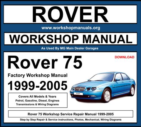 Workshop Manual For Rover 75