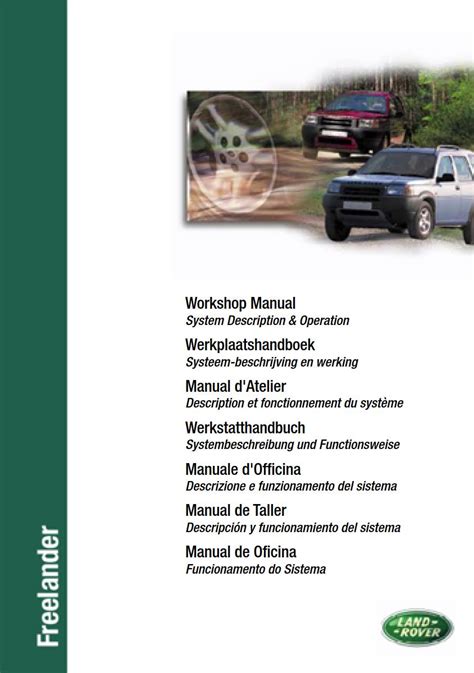 Workshop Manual System Description Operation