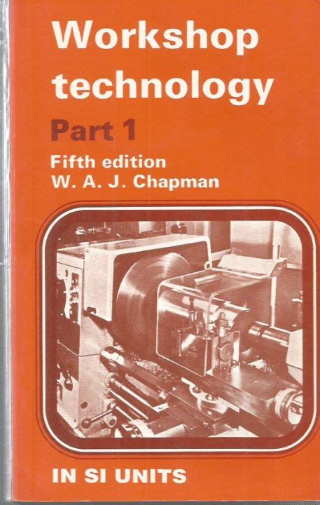 Workshop Technology By Waj Chapman Pdf File