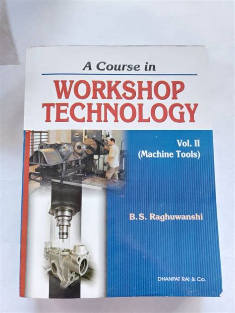 Workshop Technology Vol 2 By Hajra Choudhary Origenore
