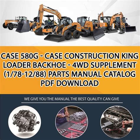 Read Workshop Manual 580G Case Backhoe 