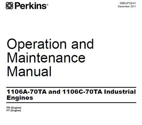 Read Online Workshop Manual Engine Perkins 1106A File Type Pdf 
