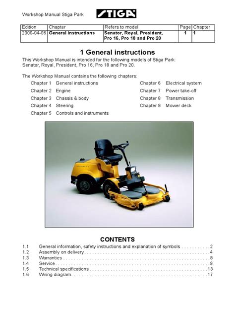 Download Workshop Manual Stiga Hydro 