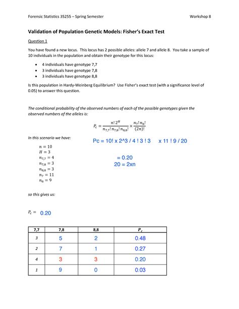 Download Workshop Statistics Answers 