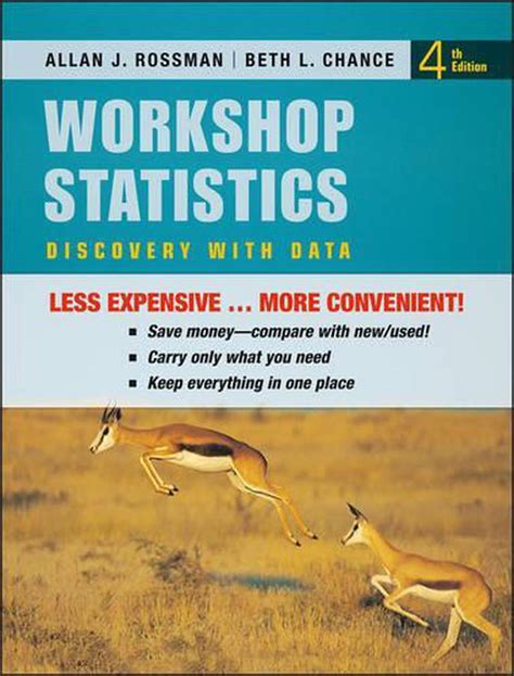 Read Online Workshop Statistics By Allan J Rossman 