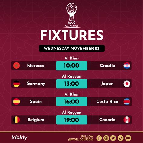 world cup fixtures 2014