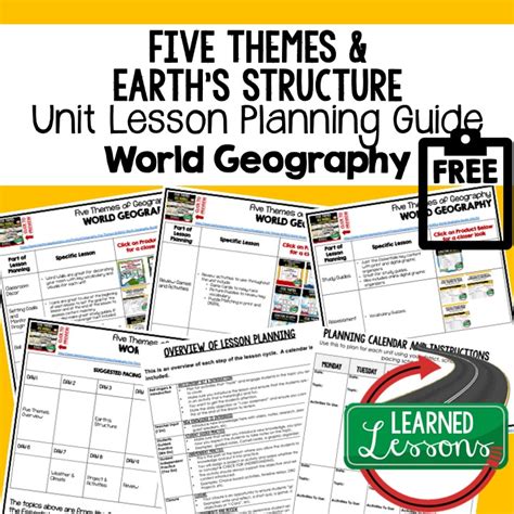 world geography lesson plans high school
