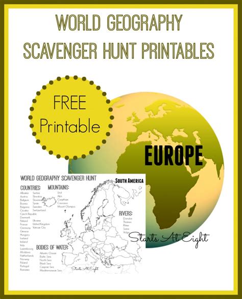 World Geography Scavenger Hunt Teacher Made Twinkl Map Scavenger Hunt Worksheet - Map Scavenger Hunt Worksheet