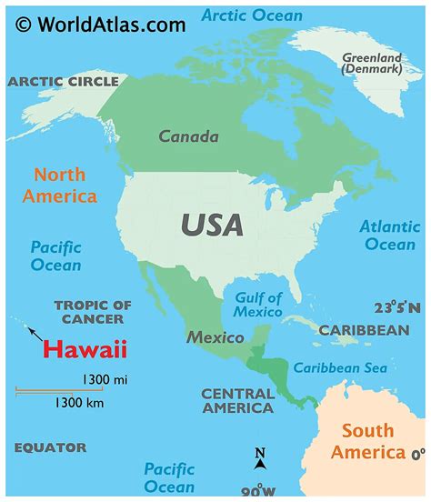 world hawaii map