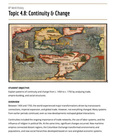 world history continuity and change answers