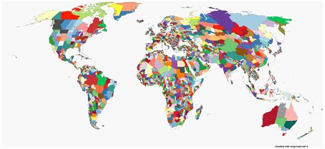 World Map Subdivisions Mapchart World Division - World Division