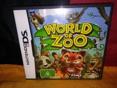 world of zoo nintendo ds instructions s