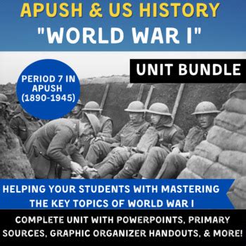 world war 1 apush definition