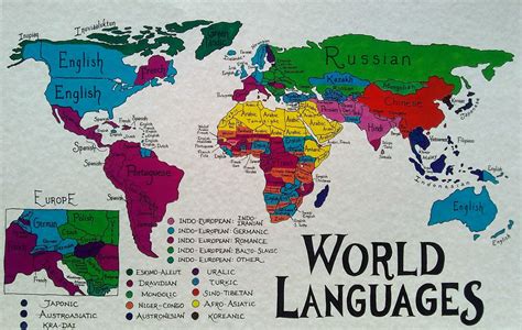 Read World Atlas Language World 