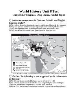 Read World History Unit 8 Exam Study Guide 
