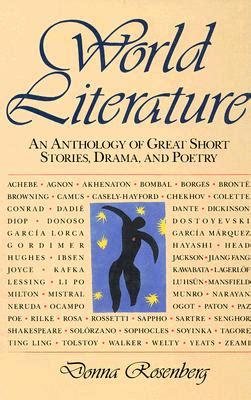 Read World Literature An Anthology Of Great Short Stories Poetry And Drama Hardcover 