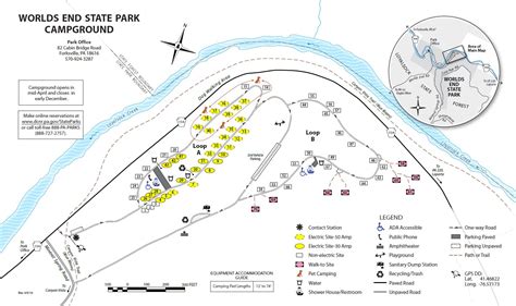 worlds end campground map