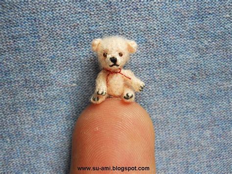 worlds smallest teddy bear