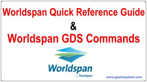 Full Download Worldspan Training Manual 