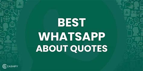 Worth Whatsapp Quotes
