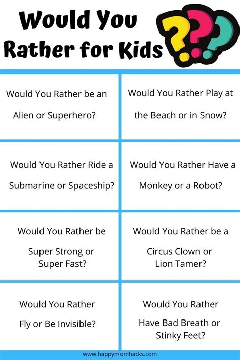 Would You Rather Questions Gene English Esl Worksheets Would You Rather Worksheet - Would You Rather Worksheet