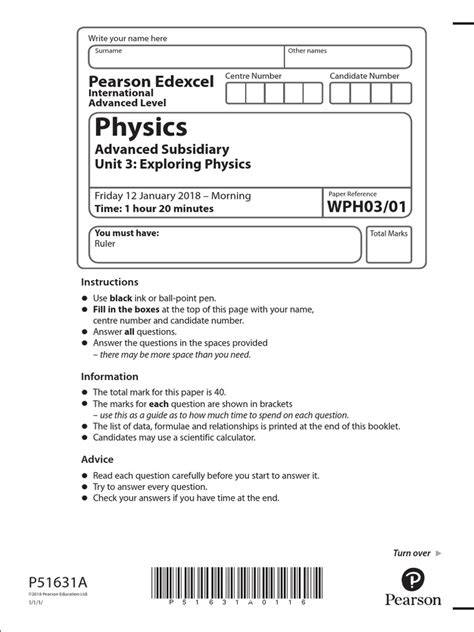 wph03 01 physics may 2013 examiner report