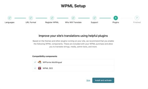wpml installieren