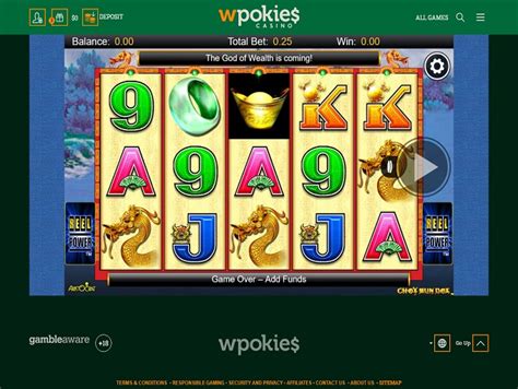 wpokies casino free spins jcwy france