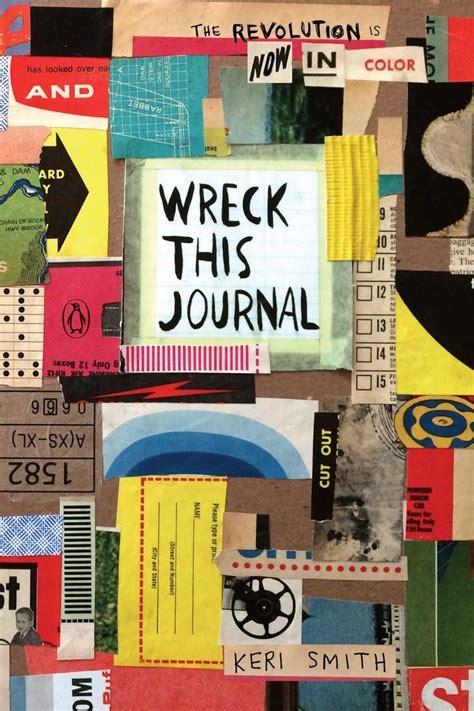 wreck this journal keri smith