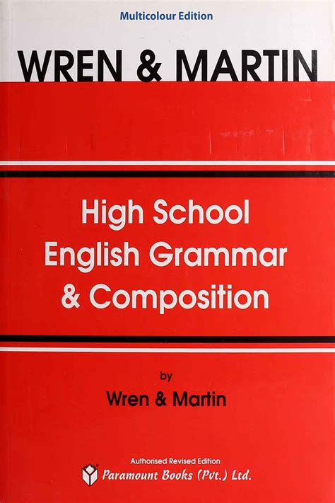 Download Wren And Martin English Grammar Book Solution 