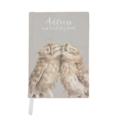 Read Wrendale Designs Address Book Anniversary Owls 