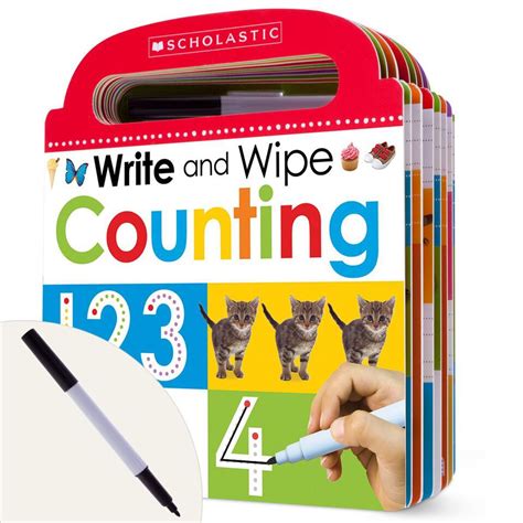 write and wipe counting scholastic early learners