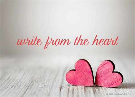 Write From The Heart Love You Writing From The Heart - Writing From The Heart