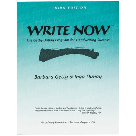 write now getty dubay e books