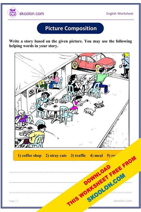 Write Picture Composition In Five Sanskrit Sentences